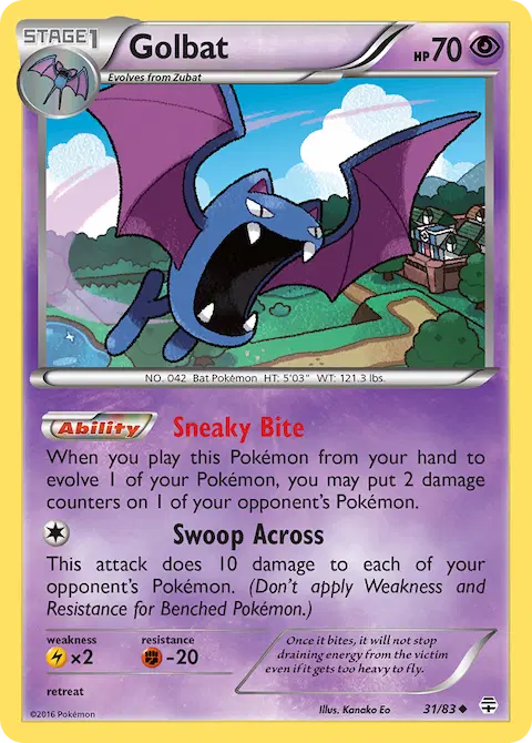 Golbat, Generations 31/83