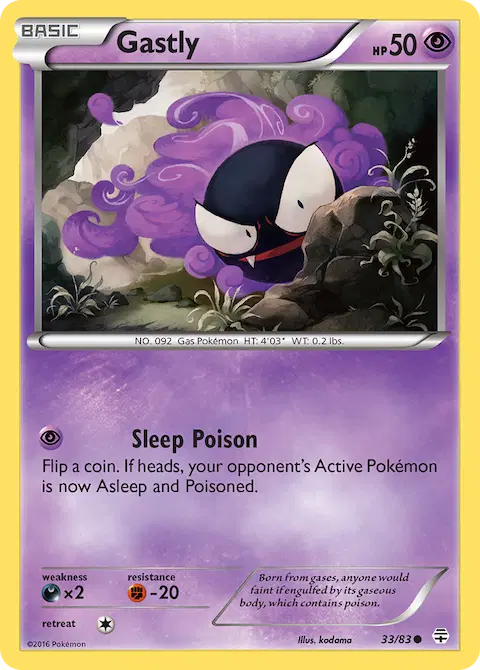 Gastly, Generations 33/83