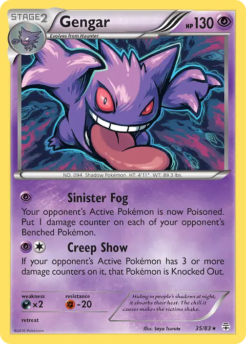 Gengar, Generations 35/83