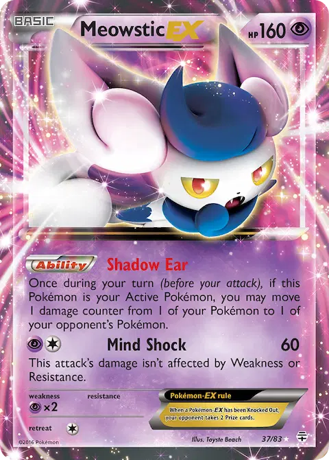 Meowstic EX, Generations 37/83