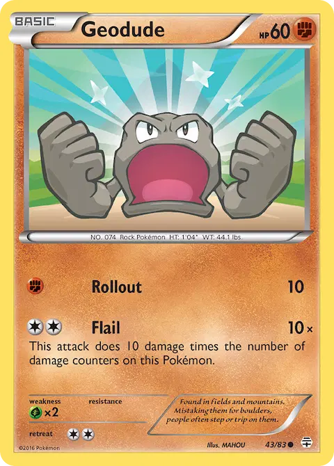 Geodude, Generations 43/83