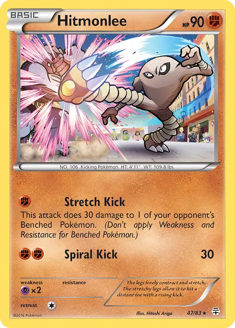 Hitmonlee, Generations 47/83