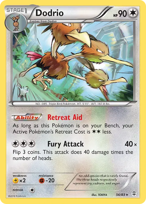 Dodrio, Generations 56/83