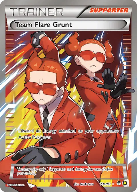 Team Flare Grunt, Generations 73a