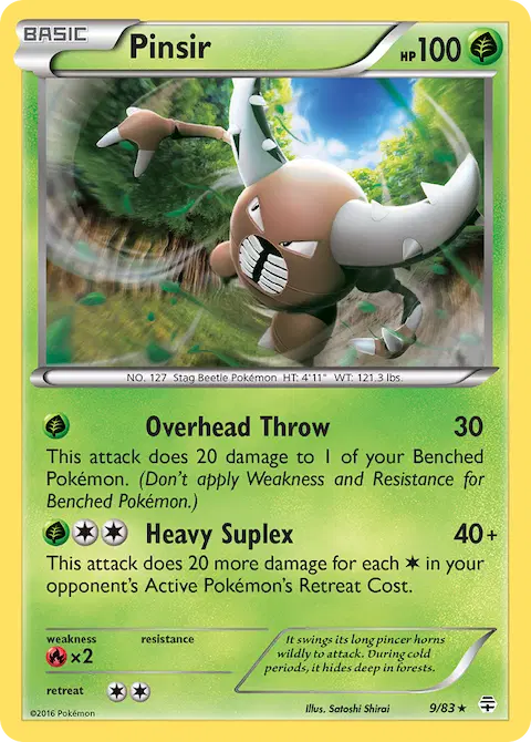 Pinsir, Generations 9/83
