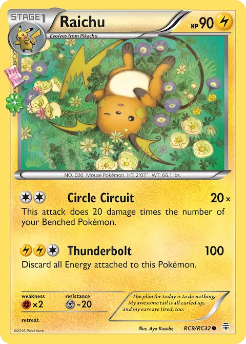 Raichu, Generations RC9