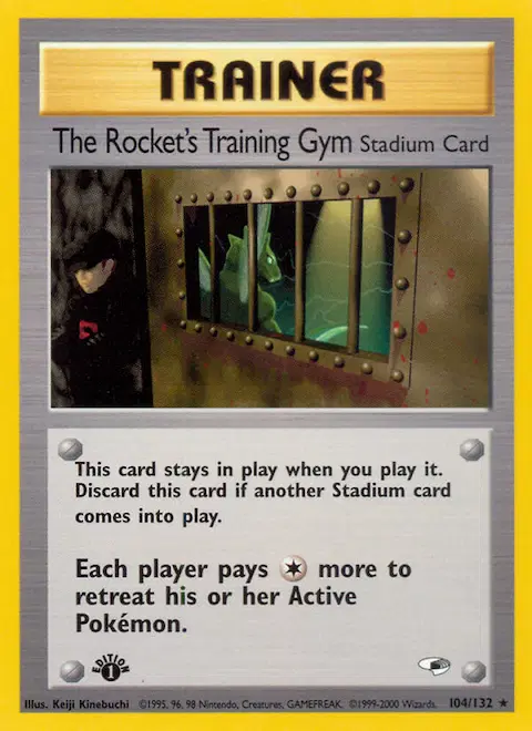 The Rocket's Training Gym, Gym Heroes 104/132