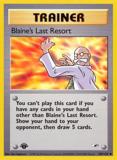 Blaine's Last Resort, Gym Heroes 105/132