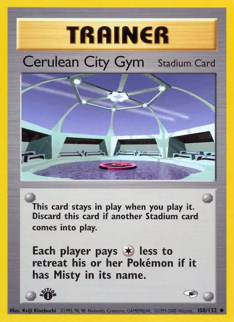 Cerulean City Gym, Gym Heroes 108/132