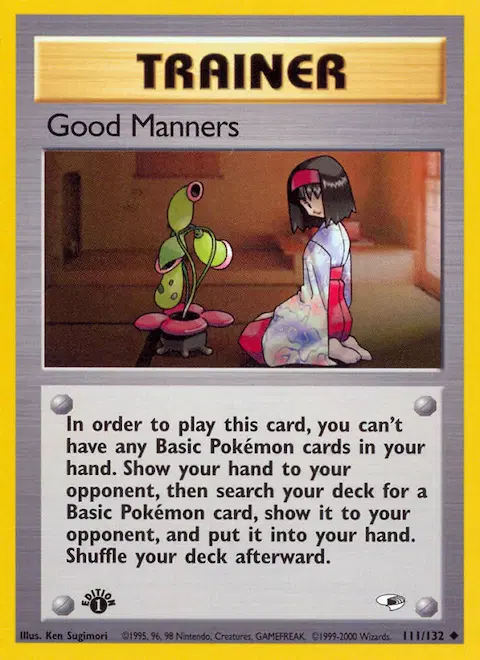 Good Manners, Gym Heroes 111/132