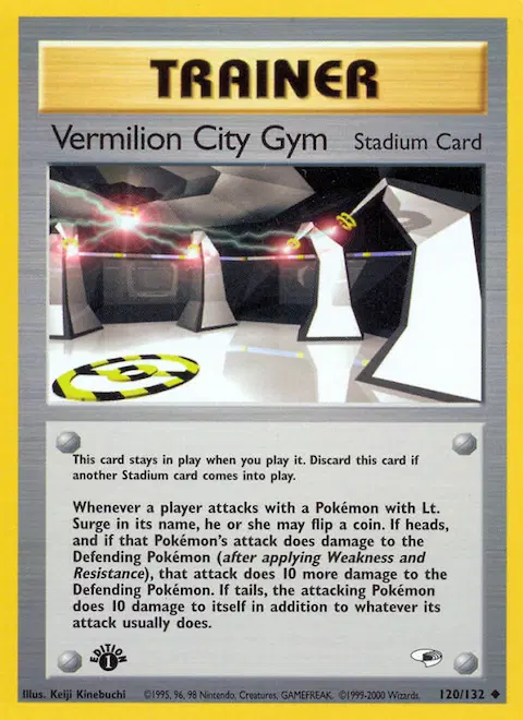 Vermilion City Gym, Gym Heroes 120/132