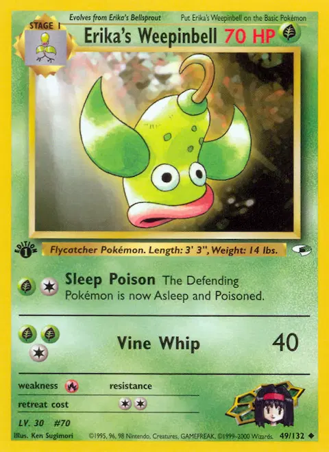 Erika's Weepinbell, Gym Heroes 49/132