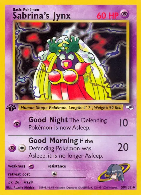 Sabrina's Jynx, Gym Heroes 59/132