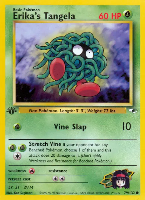 Erika's Tangela, Gym Heroes 79/132