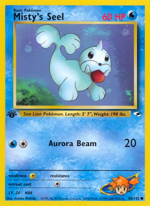 Misty's Seel, Gym Heroes 88/132