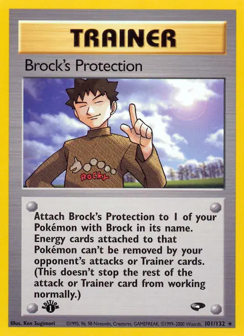 Brock's Protection, Gym Challenge 101/132