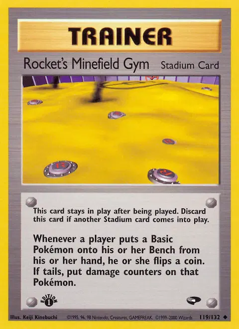 Rocket's Minefield Gym, Gym Challenge 119/132