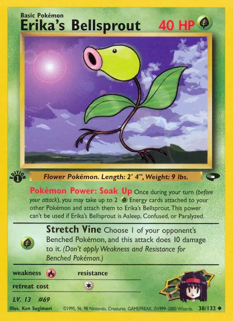 Erika's Bellsprout, Gym Challenge 38/132
