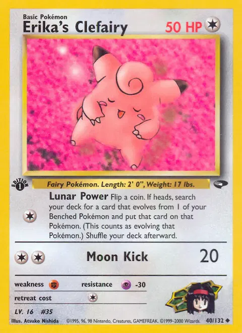 Erika's Clefairy, Gym Challenge 40/132