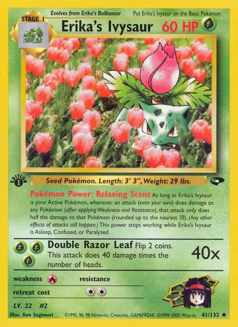 Erika's Ivysaur, Gym Challenge 41/132