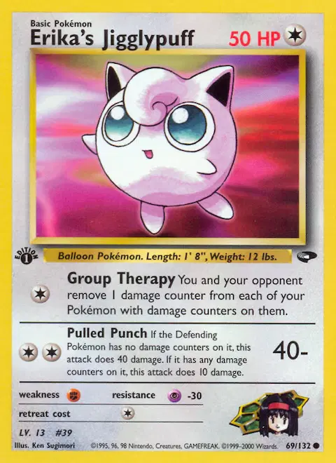 Erika's Jigglypuff, Gym Challenge 69/132