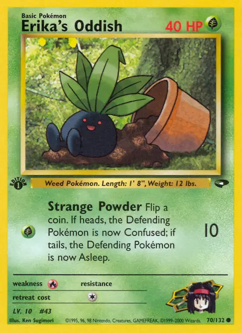 Erika's Oddish, Gym Challenge 70/132