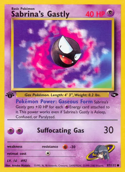 Sabrina's Gastly, Gym Challenge 97/132
