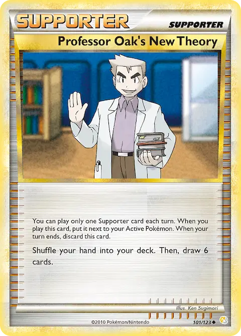 Professor Oak's New Theory, HeartGold SoulSilver 101/123