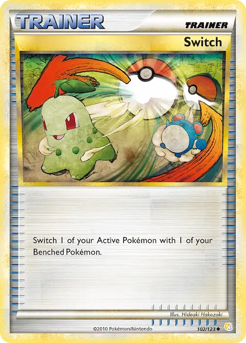 Switch, HeartGold SoulSilver 102/123