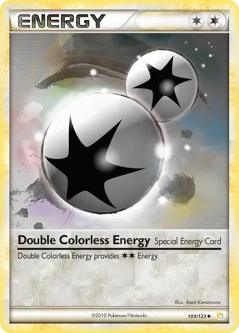 Double Colorless Energy, HeartGold SoulSilver 103/123