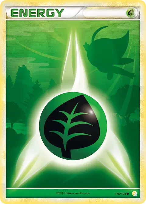 Grass Energy, HeartGold SoulSilver 115/123