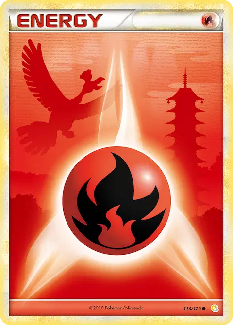 Fire Energy, HeartGold SoulSilver 116/123