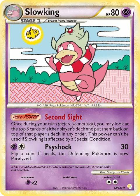 Slowking, HeartGold SoulSilver 12/123