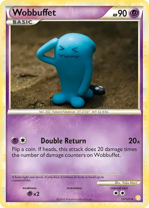 Wobbuffet, HeartGold SoulSilver 13/123