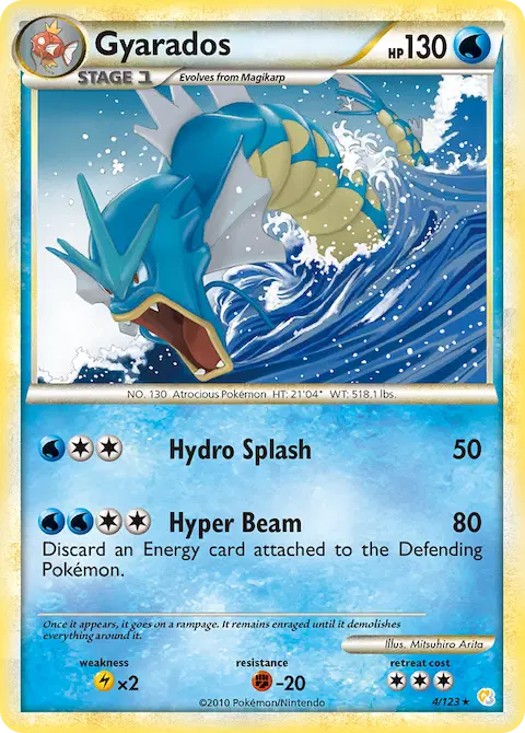 Gyarados, HeartGold SoulSilver 4/123