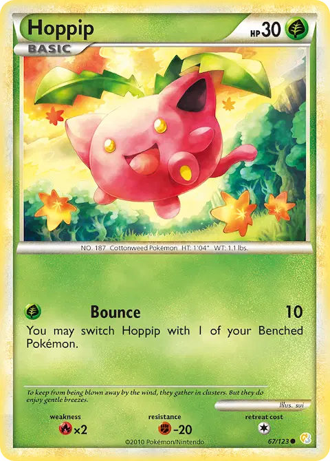 Hoppip, HeartGold SoulSilver 67/123