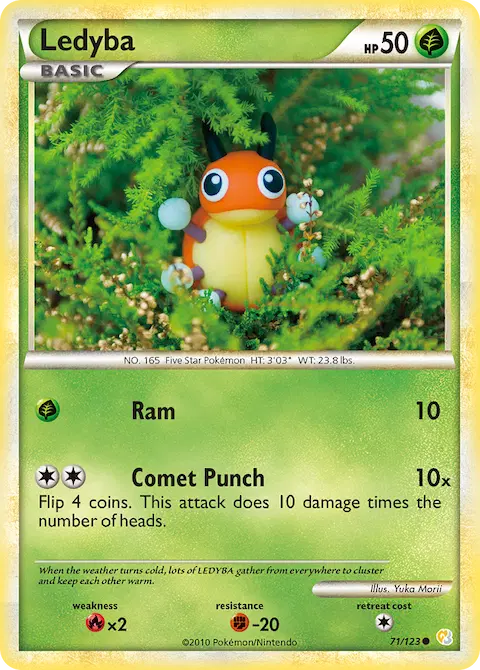 Ledyba, HeartGold SoulSilver 71/123
