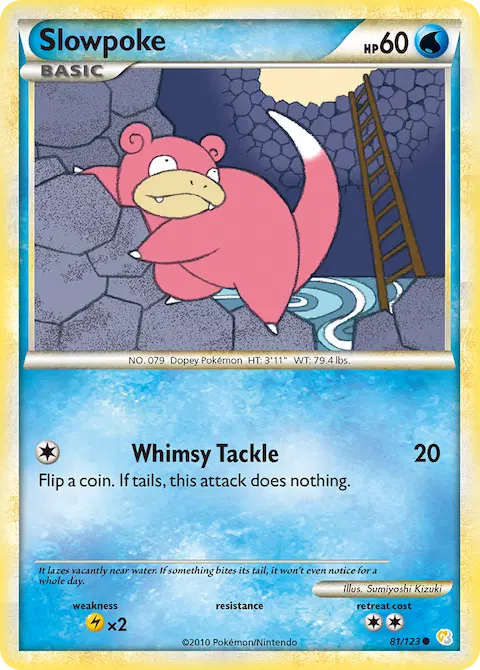 Slowpoke, HeartGold SoulSilver 81/123