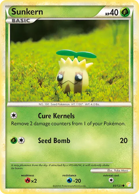 Sunkern, HeartGold SoulSilver 85/123