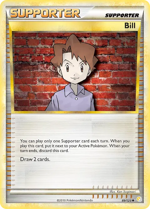 Bill, HeartGold SoulSilver 89/123