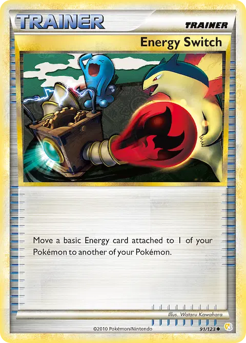 Energy Switch, HeartGold SoulSilver 91/123