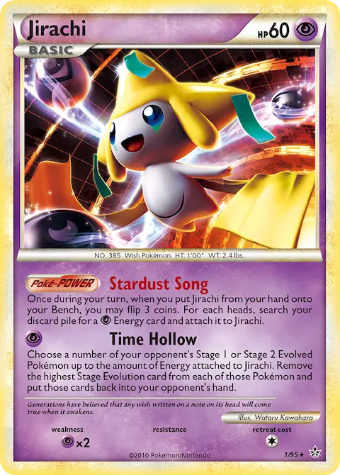 Jirachi, Unleashed 1/95