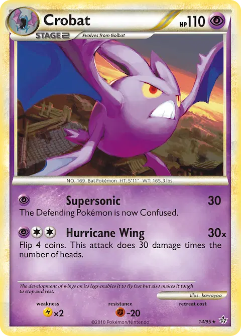 Crobat, Unleashed 14/95