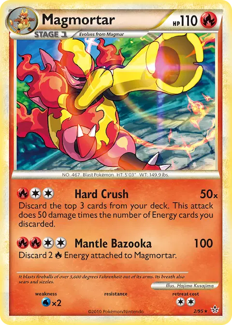 Magmortar, Unleashed 2/95