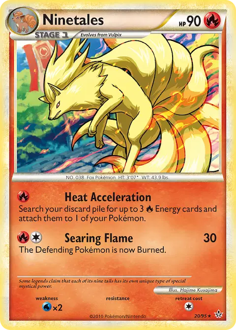 Ninetales, Unleashed 20/95