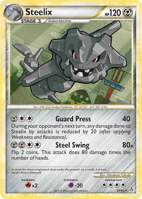 Steelix, Unleashed 24/95