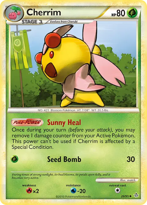 Cherrim, Unleashed 28/95