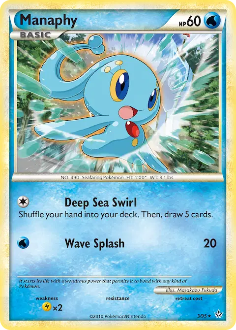 Manaphy, Unleashed 3/95