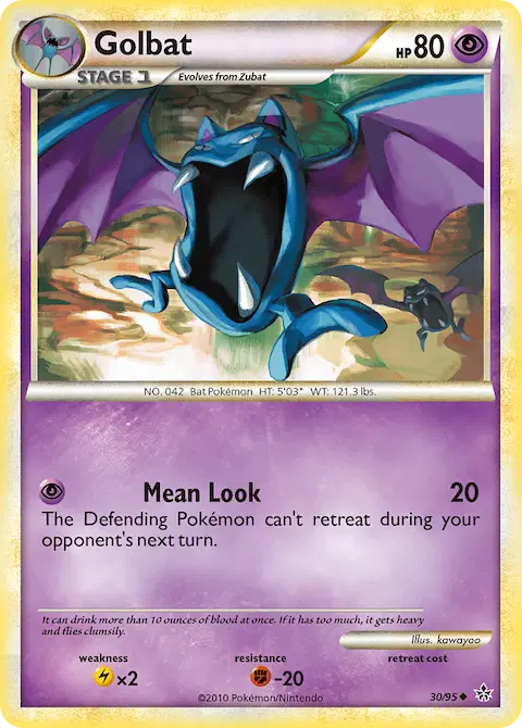 Golbat, Unleashed 30/95