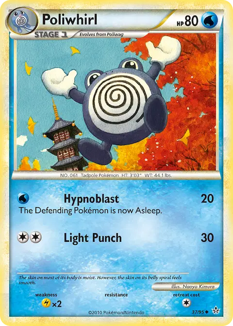 Poliwhirl, Unleashed 37/95